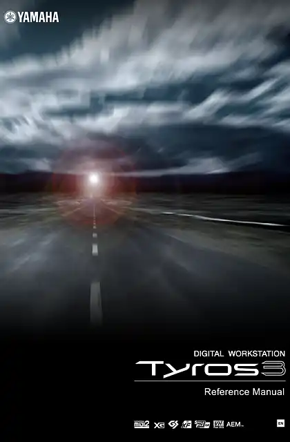 yamaha雅马哈Tyros3 Reference Manual (Version 1.12 - )